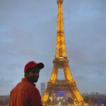 Kathir Instagram - Wishing you all a happy, healthy New Year with lots of love and happiness💛With all hope & positivity #2022 #happynewyear2022 Eiffel Tower