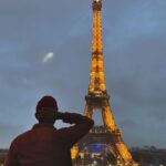 Kathir Instagram - Wishing you all a happy, healthy New Year with lots of love and happiness💛With all hope & positivity #2022 #happynewyear2022 Eiffel Tower