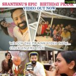 Keerthi shanthanu Instagram - Birthday அதுவுமா என்னை பழிவாங்கிட்டான் 🤨😏miss pannaama paathu சந்தோஷ படுங்க🤷‍♀️🙎‍♀️😅👇( link in bio) https://youtu.be/sAKrYUJzp5c #Revenge #prank full video out now on #WithLoveShanthnuKiki