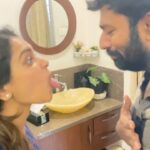 Keerthi shanthanu Instagram - My Revenge is here😂💃🏻 #Pranking the husband is always fun @shanthnu 😅 check this out makkaleyyyy 👇 LINK IN BIO https://youtu.be/zYBGKyoaOzE