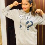 Keerthi shanthanu Instagram - Mental Manadhil🤪 Hoody @the.ashes__