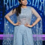 Keerthi shanthanu Instagram - Today’s look for #Rockstar at 7.30pm on @zeetamizh 🤩 Beautiful round,Dont miss it! Outfit @rehanabasheerofficial 🤍 Photography @storiesbysidhu