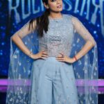 Keerthi shanthanu Instagram - Today’s look for #Rockstar at 7.30pm on @zeetamizh 🤩 Beautiful round,Dont miss it! Outfit @rehanabasheerofficial 🤍 Photography @storiesbysidhu