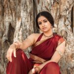 Keerthy Suresh Instagram - Surrounded by the solitude of wilderness. 🍃#Aarcha #Marakkar out tomorrow in theaters near you! ✨ 💄- @makeupbymoovendhar 💇🏻‍♀️- @hairbyrajabali 💁‍♀️- @styledbyindrakshi @rishi_chowdary @revathysureshofficial @aashirvadcine 📸 - @eshaangirri #MarakkarArabikadalinteSimham #MarakkarFromDec2