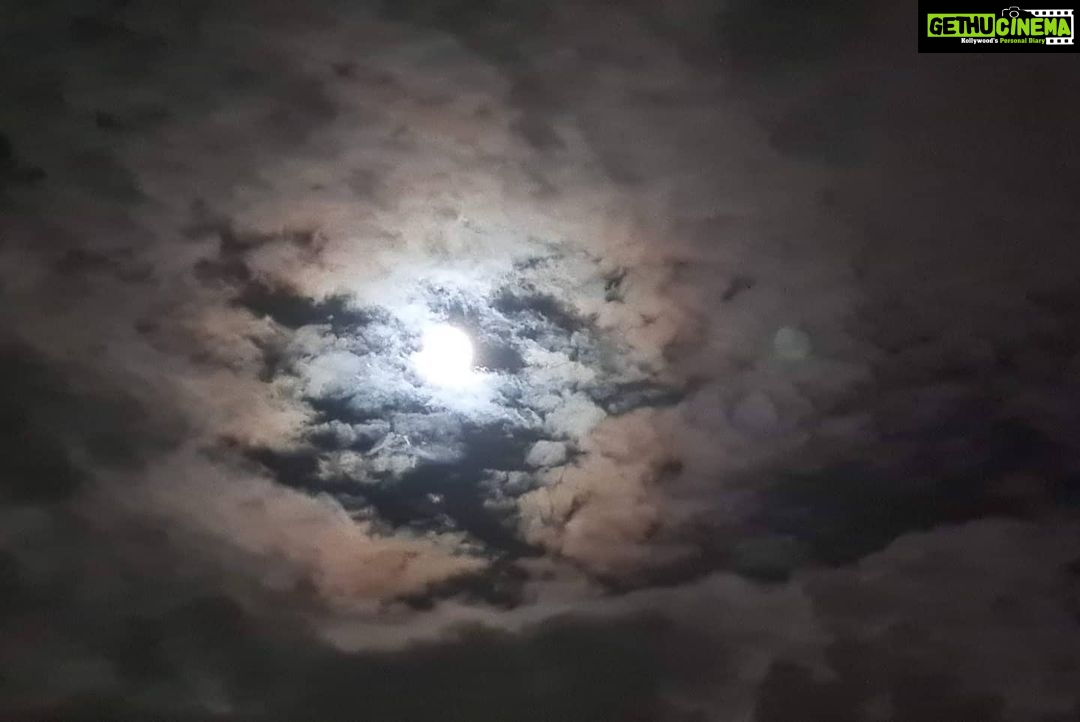 Komal Jha Instagram - " PINK STRAWBERRY MOON " He watched the Moon And, she watched Him ... Like a wolf, told me the kids The kids so innocent & pure They repeated Komal Didi we are "Sure" ! I had my doubts, but does love have a "cure" ? Let's forget this question as we are all "mature " : ) I have four eyes, Two are behind my skull I turned to not see, But know his eyes went dull. Full Moon revealed what was concealed. Tables turned , And the deal was sealed. No stress, no shock, no pain, no agony was felt. The Pink Moon had the drama dealt : ) Before a blink of my eyes, Scorpio ran to exit ...... The eyes behind my skull capturing it was LEGIT :) Did she come to him ? Did he come to her ? Ah~no~more~drama, Let's do this later ! Right now the gratitude to Pink Moon is immense ! My heart is feather light , NOT tense :) Why did he run away Komal Didi, asked me the kids. Is he scared of the wolf ? - Said one No, Idiot ! He is scared of Komal Didi. - said a different one !! :) I stood there in silence and watched The Pink Moon. Part 2 of this poem is , " Coming Soon " ! :) - Komal Jha 26th June 2021 12 : 31 am ✍