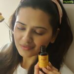 Kratika Sengar Instagram - @deyga_organics Beautifying serum is a magic portion. I personally use three drops each night with a gentle massage to wake up to glowing Healthy skin. . . Collaboration by @soapboxprelations