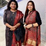 Kushboo Instagram - Besties off to Goa.. but on work. 😄 And we literally turn up at the airport wearing same outfit ( well, almost) 🤣🤣🤣 As people call us, Siamese twins.. 😂😂😂🤗🤗🤗🥰🥰🥰🥰