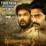 Kushboo Instagram - #Theeyaga sung by @SingerHariharan & @Shankar_Live is here to get your spirits lifted! https://youtu.be/ceIyDtmNgdM A #SundarC Entertainer #Aranmanai3 @RedGiantMovies_ @Udhaystalin @arya_offl @RaashiiKhanna_ @CSathyaOfficial @uksrr @FennyOliver @iyogibabu @saregamasouth @vichuviswanath @RIAZtheboss