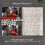 Lady Kash Instagram - Listen to the letter sent to Lady Kash (@ladykashonline) which was omitted in the telecast of the auction episode of #SurvivorIndia. https://youtu.be/-s0r95FNqYs For more information, visit https://www.akashik.co/realityinjustice. #AKASHIK #LadyKash #RealityInjustice #SurvivorTamil