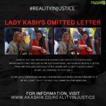 Lady Kash Instagram – Many of you have messaged regarding Lady Kash’s (@ladykashonline) letter which was unfortunately not included in the telecast of the auction episode. Lady Kash did indeed receive a letter from us, her team as well as, on behalf of her family. This was included only in the uncut with close to muted audio.

To her loyal supporters and well wishers who had been looking forward to it, we will share the letter with you! Thank you for your love.

⚠️ *DISCLAIMER ON NEXT SLIDE*

#AKASHIK #LadyKash #RealityInjustice #SurvivorIndia #SurvivorTamil