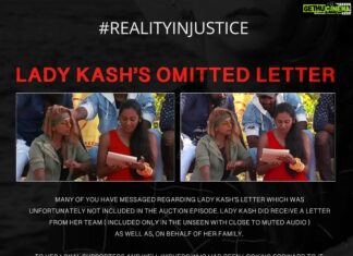 Lady Kash Instagram - Many of you have messaged regarding Lady Kash's (@ladykashonline) letter which was unfortunately not included in the telecast of the auction episode. Lady Kash did indeed receive a letter from us, her team as well as, on behalf of her family. This was included only in the uncut with close to muted audio. To her loyal supporters and well wishers who had been looking forward to it, we will share the letter with you! Thank you for your love. ⚠️ *DISCLAIMER ON NEXT SLIDE* #AKASHIK #LadyKash #RealityInjustice #SurvivorIndia #SurvivorTamil