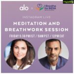 Lara Dutta Instagram – All the yogi’s in the house, say Namaste 🙏💕

Join @shayamal and me LIVE on the @aloyoga handle tonite at 9:30pm IST/ 9 am PST for an interactive chat and Breathwork session. 

We are immensely grateful to have @alo support our I BREATHE FOR INDIA campaign to raise funds for @give_india. 

Let’s meditate together. 🙏. 
#alo #aloyoga #meditation #breathe #breathwork #spirituality #heal #shayamalvallabhjee #laraduttabhupathi