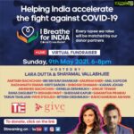 Lara Dutta Instagram - As the Covid case count keeps rising in India, so do the number of the people who are losing their lives. My country needs help. No one is alone, we have our greatest strength- EACH OTHER.... Every rupee we raise through this fundraiser will be doubled by our donor partners. I BREATHE FOR INDIA, do you? Click on the link in bio to donate http://bit.ly/IBreatheForIndia The only way to make a difference is - TOGETHER. #IBreatheForIndia #donate @give_india @larabhupathi @shayamal