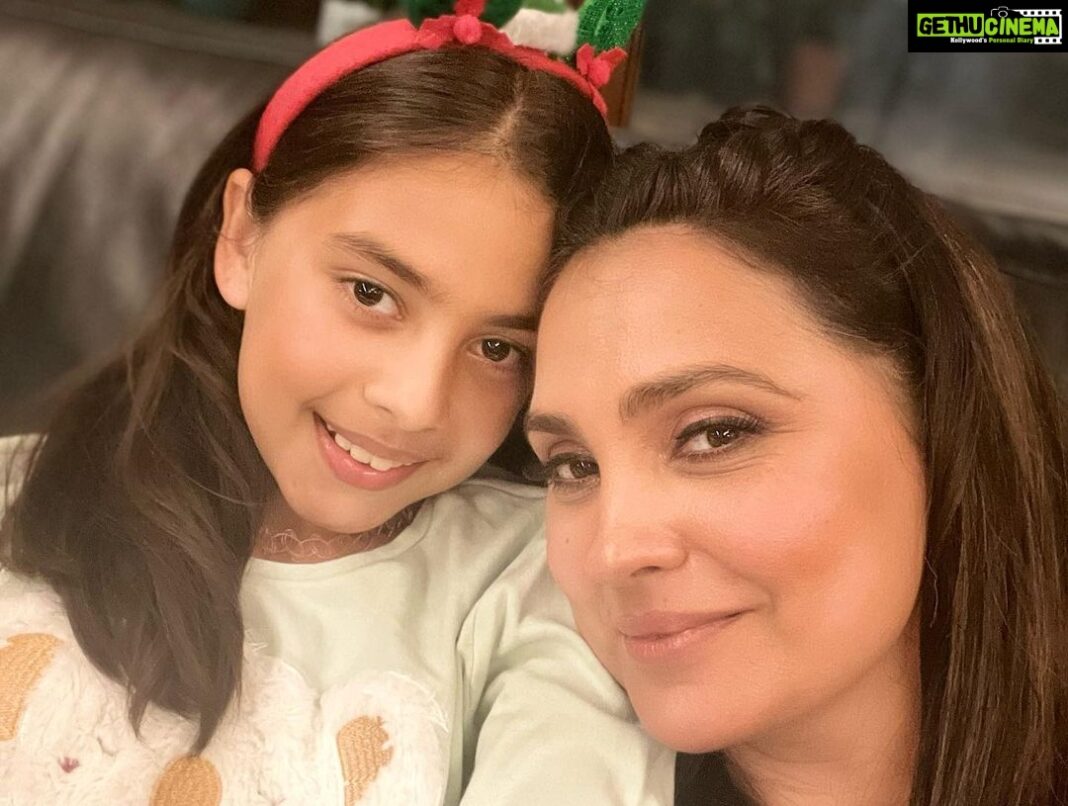 Lara Dutta Instagram - And just like that….my beautiful, funny, kind hearted little girl turns 10!!! My life’s greatest blessing. ♥️🙏🙏♥️. @mbhupathi