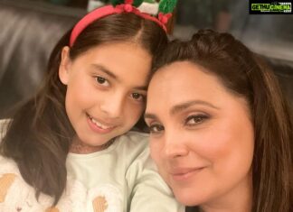 Lara Dutta Instagram - And just like that….my beautiful, funny, kind hearted little girl turns 10!!! My life’s greatest blessing. ♥️🙏🙏♥️. @mbhupathi