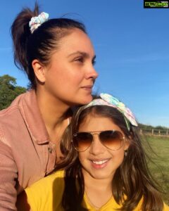Lara Dutta Instagram - Obviously her futures bright!! 😎😂 #daughtersday #daughters #daughtersarethebest #minime #perfectday #love