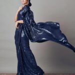 Lavanya Tripathi Instagram - 💙 . . . Wearing - @manishmalhotra05 Jewellery- @vasundharadiamondrf Styled by - @ashwin_ash1 @hassankhan_3 Pics - @eshaangirri