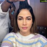 Lavanya Tripathi Instagram – #justahappygirl getting her hair done 👧🏻