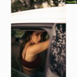 Lavanya Tripathi Instagram - Feeling those road trip vibes . . . . Photographer & creative director @bharat_rawail Hair & make up @simua_996 Styling @sanooriii Creative assistant @lensedbyameeshishah Outfit @dropshopdaily