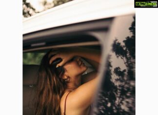 Lavanya Tripathi Instagram - Feeling those road trip vibes . . . . Photographer & creative director @bharat_rawail Hair & make up @simua_996 Styling @sanooriii Creative assistant @lensedbyameeshishah Outfit @dropshopdaily