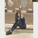 Lavanya Tripathi Instagram - "It's just me, my selfie and I." . . . #mirrorselfie #afterworkout