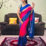 M.M. Manasi Instagram - Day 8 Pink💕 This beautiful saree from my mother-in-law’s closet 💖 Saree shapewear by @mayilibynandhini 💗 #Day8 #Pink #Navaratri2021 #ColorsOfNavaratri #Saree #sareelove #sareestagram #sareeshaper #sareeofinstagram #sareesofinstagram #sareedraping #sareelover