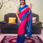 M.M. Manasi Instagram - Day 8 Pink💕 This beautiful saree from my mother-in-law’s closet 💖 Saree shapewear by @mayilibynandhini 💗 #Day8 #Pink #Navaratri2021 #ColorsOfNavaratri #Saree #sareelove #sareestagram #sareeshaper #sareeofinstagram #sareesofinstagram #sareedraping #sareelover