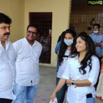 Madhavi Latha Instagram – Last December @orphan home distributed blankets and some cookies to kids along with BJP MLC Ram chandra Rao garu and our NKF team @gsspk and @akula_mahesh_27