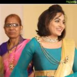 Madhavi Latha Instagram – My backbone amma