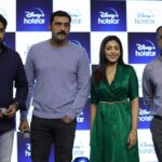 Madhu Shalini Instagram - And my next 💃🏽 @dirkrish garuuuuu ☺️ thank you so much for this opportunity… #9Hours on #disneyhotstar #teaserlaunch with our producer Rajeev garu, Tarak, Ajay at #9Hours teaser launch. #comingsoon #2022 #grateful and #thankyou