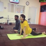 Madonna Sebastian Instagram – Routine training on the go.. with @arjun_kalari 
#dailyworkout 
#groundexercise Kochi, India