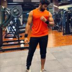 Mahendran Instagram - Beast mode activated 😉 @geezsquad 🤟 #Fit #Peace