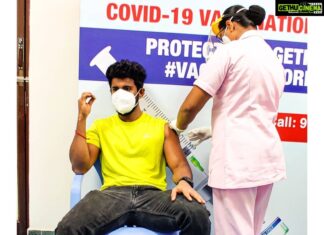 Mahendran Instagram - #vaccines work to protect individuals and communities and saves life's so I please request everyone to get vaccinated as soon as possible.....❤️ Thankyou @srmc.official ❤️ #getvaccienated #stayhomestaysafe Sri Ramachandra University