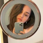 Mahima Nambiar Instagram - Objects in the mirror are closer than they appear !! 🌟 #mirrorselfie #selfiemorning #iseeyou #mondaymood #instagood #instadaily