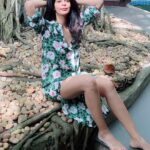Mallika Sherawat Instagram - My favorite chill out pose 🦋 👗 @essentielantwerp . . . . . . . . . . . . . . . . . . . . . . . . . . . . . . #relaxing #chillout #lifeisbeautiful #peaceful #tranquility #quietplace #rechargeyoursoul #calmness #peaceandquiet #timetochill #warmweather #relaxingplace #goodenergy #itsavibe #abundancemindset #positivemindset #raiseyourvibration #summerdress #powerofpositivity #sunshine #summervibes #sunlight #beautifulweather #dayslikethese #enjoythelittlethings #sunlightphotography #sonya6000