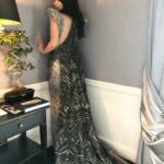 Mallika Sherawat Instagram - Just showing off my glam gown 😀😜 #glamitup #throwback🔙 #thursdayvibes #dolledup #coutoure #moodoftheday #lovedressingup #cannesfilmfestival