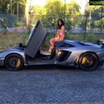 Mallika Sherawat Instagram - Missing the fun times 🚘 @lamborghini . . . . . . . . #lamborghini #lamborghiniaventador #funtime #throwback #liveinspired #happyplace #happyvibes #fastandfurious #fastcar #luxrycars #sportscar