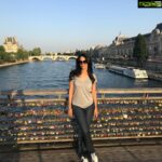 Mallika Sherawat Instagram - Another one of my favorite bridges in Paris Pont des Arts or the Love Lock bridge ❤️ . . . . . . . . . . #paris #cityoflove #cityofdreams #traveltales ##happiness #positivemindset #decisions #joyinthejourney #confidence #positivemind #positiveaffirmations #liveinthemoment #positive #exploreyourself #optimism #better #natural #goodenergy #respect #onelife #up #reachout #relate #wonder #alliswell #deepbreaths #blessings #stillblessed #leadwithlove Paris, France
