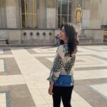 Mallika Sherawat Instagram - Paris - the city of love ❤️ . . . . . . . . . . #paris #mallikainparis #traveltales #cityoflove #cityofdreams #eiffeltower #toureiffel #parisstyle #trocadero #perfectweekend Paris, France