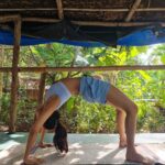 Malvika Sharma Instagram - I practice yoga because punching people is frowned upon! 😛 @wigwamgoa Wigwamgoa