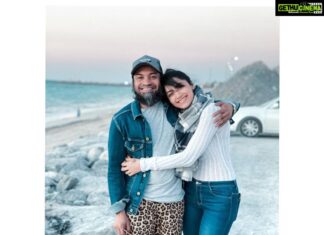 Mamta Mohandas Instagram - 20 years in cinema, several hats 🧢 10 years of knowing him, from Anwar to Cat 🐈 Long way he has come @soubinshahir, as humble as one can be You know when you feel genuinely happy for someone Because their journey from Then to Now wasn’t as simple as all glum or glee. #quatrain #friendsincinema #cinema #malayalam #malayalamcinema #journey #anwar #thentonow #dedication #commitment