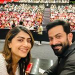 Mamta Mohandas Instagram - … & Welcoming y’all into the cinemas with our film #bhramam #bhramamfromtoday #opening #openingnight #soproud #people #cinema #theatre VOX 4DX