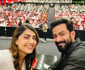 Mamta Mohandas Instagram - … & Welcoming y’all into the cinemas with our film #bhramam #bhramamfromtoday #opening #openingnight #soproud #people #cinema #theatre VOX 4DX