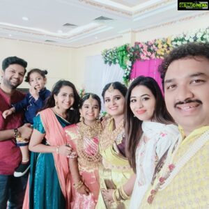 Manali Rathod Instagram - A well spent eveng at @k.sreevani akka 's daughter voni function 😊 along with @lasyamanjunath @heavenly_home_made @vikramaditya1625 .