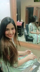 Manali Rathod Instagram - The keratin magic ✨💁🏻‍♀️ #AchchaLagtaHai