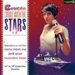 Mandira Bedi Instagram - Join me for India's first-ever celebrity cruise event 'Celebfie Cruise with the Stars' by the @CelebfieApp Trust me, it's going to be an experience like no other aboard the luxury ship @cordeliacruisesindia Date: 16-18th Sept 2021 Location: Mumbai Event highlights: • Meet & Greet with the Stars • Live Music Concerts & Stand-up Comedy Shows • Dive-in Theatre, Shopping, Yoga & Rock-climbing Lots of super people will be on board! Sonakshi Sinha, Nora Fatehi, Kailash Kher, Sukhwinder Singh, Kiku Sharda and many more. Hurry! Grab your passes NOW from @bookmyshowin Can't wait to see you on board! Please note that all Covid safety protocols will be followed along with a fully vaccinated crew. #CelebfieCruiseWithTheStars #CelebfieApp #Celebfie #CruiseWithTheStars #bookmyshow #cordeliacruisesindia #eventsinmumbai @birenbagadia_official
