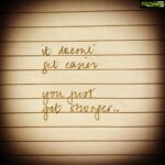 Mandira Bedi Instagram - I have seen this on the wall of the club gym, every time I have visited over the years.. . . Today it holds new meaning.