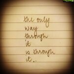 Mandira Bedi Instagram - No Shortcuts.