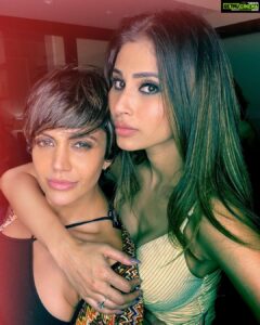 Mandira Bedi Instagram - There is this sweet girl.. with a heart of pure gold.. ❤️ 
From the moment that I met her, I was totally sold! 😅
She came into my life and she gave me just no choice 🤔 
But to love her “crazy”, her adaayein and her voice! 🎶 
She dances with such grace, but also can be so mad 😜
That she is now in my life, I am so incredibly glad.. 🙏🏽
She’s been there for me, through every crest and trough..🥰
And to imagine life without her, would be very,  very tough! 🙈
And so on this occasion.. on this her special day.. 😘
I wish that every happiness, may effortlessly come her way 😍
May love, luck and success, in her lovely life unfurl.. 🧿
Happy birthday Mon, you’re my shiny, happy girl!!
❤️🙏🏽🥰🧿😍😘💜

Happy Birthday Mon. To know you is to love you ❤️
@imouniroy