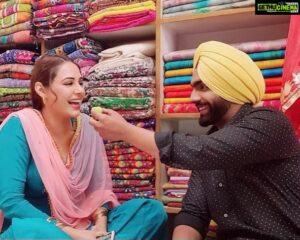 Mandy Takhar Instagram - Happy Birthday @ammyvirk 💛 wish you smiles and giggles, peace, Happiness.. and everything Good your heart desires💫